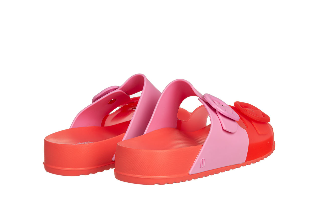 Klapki melissa cozy slide ad red pink 010453, różowy, guma - gumowe/plastikowe - klapki - buty damskie - kobieta 10