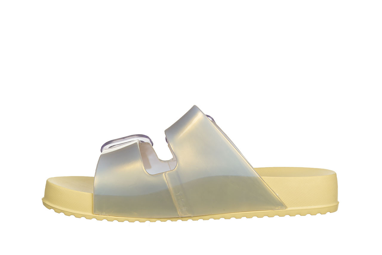Klapki melissa cozy slide ad pearl yellow 010452, żółty, guma - gumowe/plastikowe - klapki - buty damskie - kobieta 10