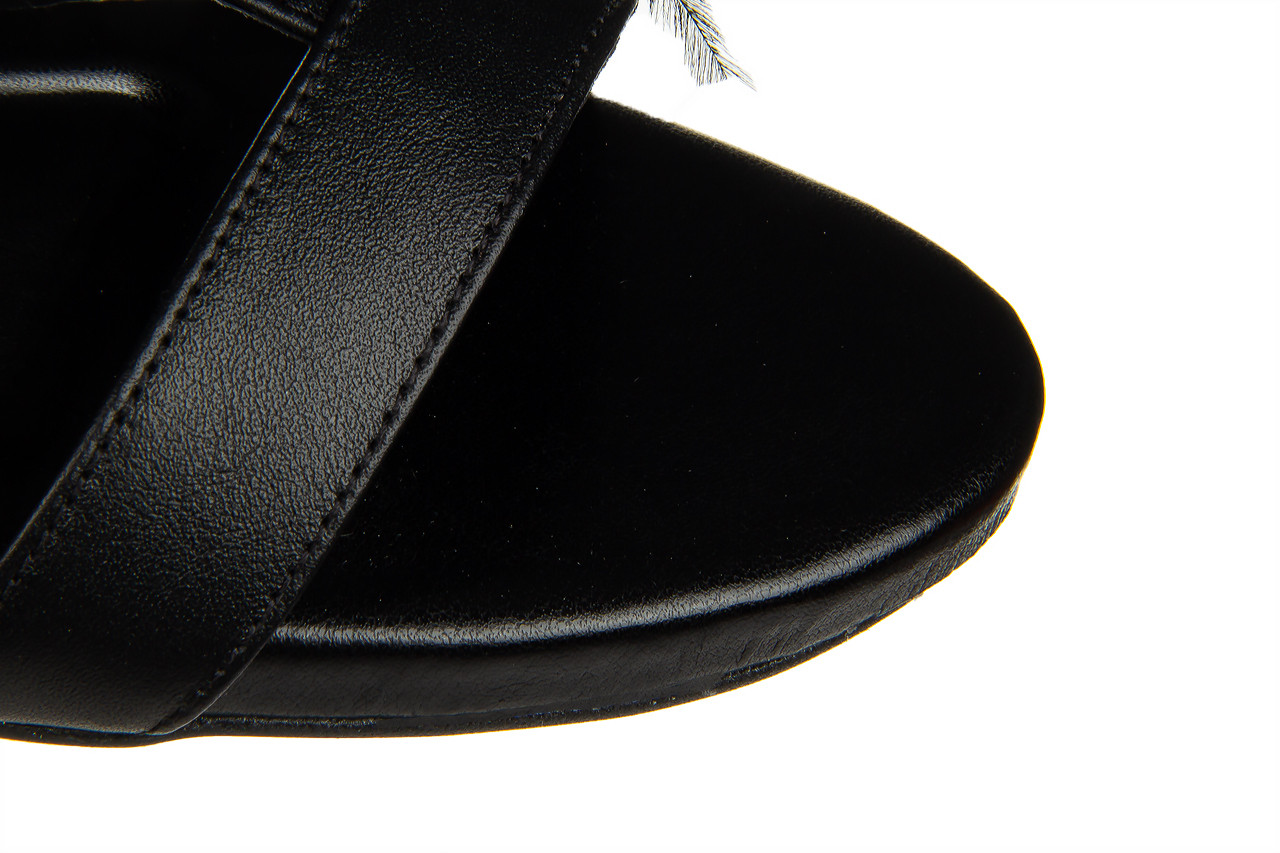 Sandały bayla-159 4661 076-p czarny lico 159147, skóra naturalna - na platformie - sandały - buty damskie - kobieta 13