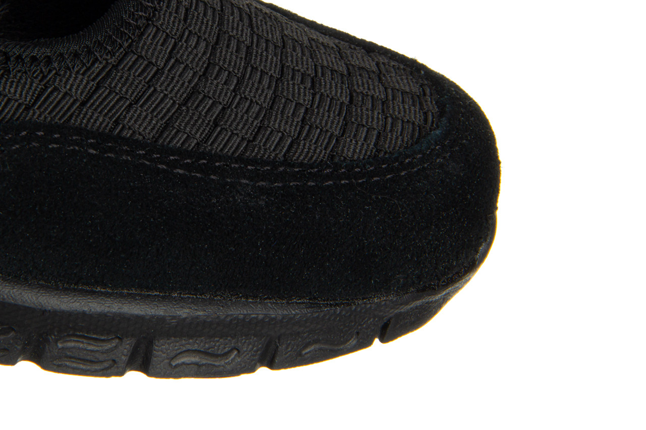 Półbuty rock oxana black 032981, czarny, materiał - obuwie sportowe - buty damskie - kobieta 13