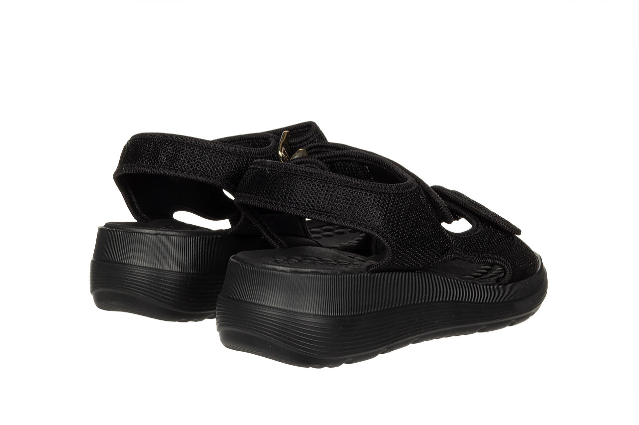 Sandały azaleia greice soft papete black 198043, czarny, materiał - azaleia - nasze marki 13