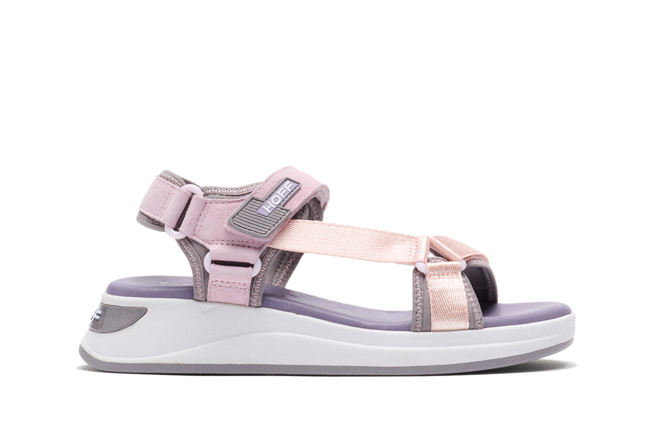 Sandały hoff barbados 203008, fioletowy, materiał - płaskie - sandały - buty damskie - kobieta 5