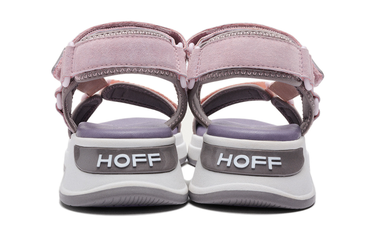 Sandały hoff barbados 203008, fioletowy, materiał - płaskie - sandały - buty damskie - kobieta 7