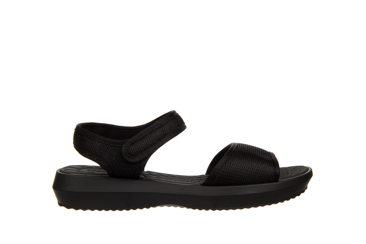 Sandały azaleia cassia comfy papete black 198030, czarny, materiał - płaskie - sandały - buty damskie - kobieta 9