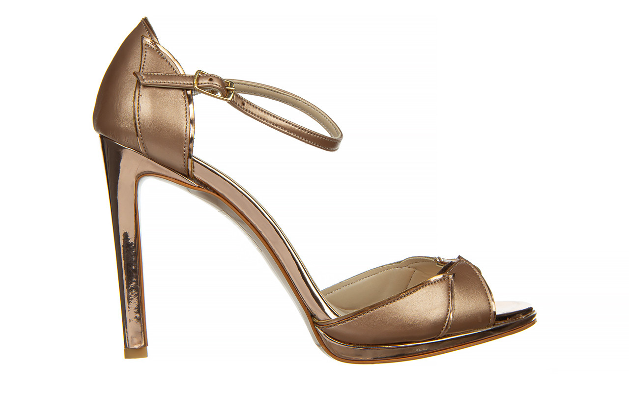 Sandały bayla-187 589-1109 rose 187055, różowe złoto, skóra ekologiczna  - na platformie - sandały - buty damskie - kobieta 8