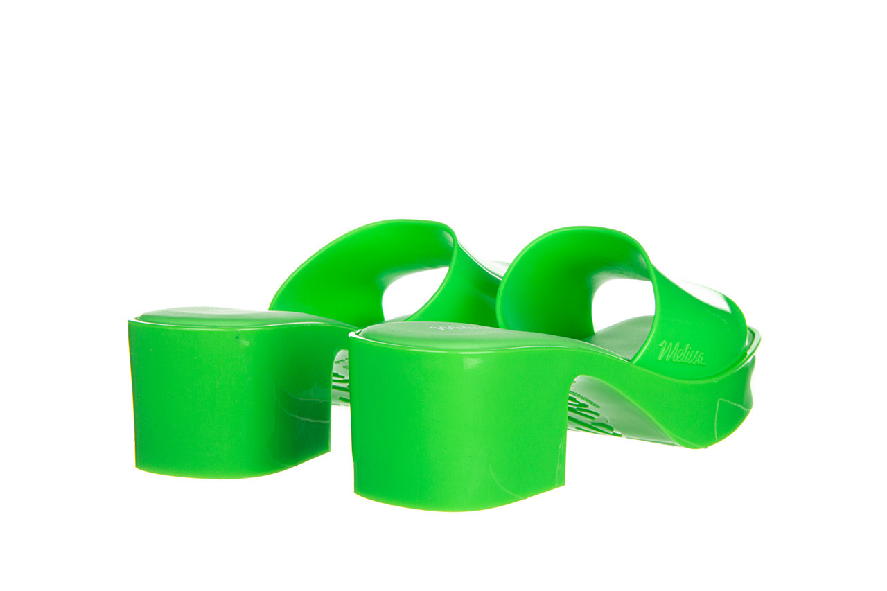Klapki melissa shape ad green 010395, zielony, guma - gumowe/plastikowe - klapki - buty damskie - kobieta 9