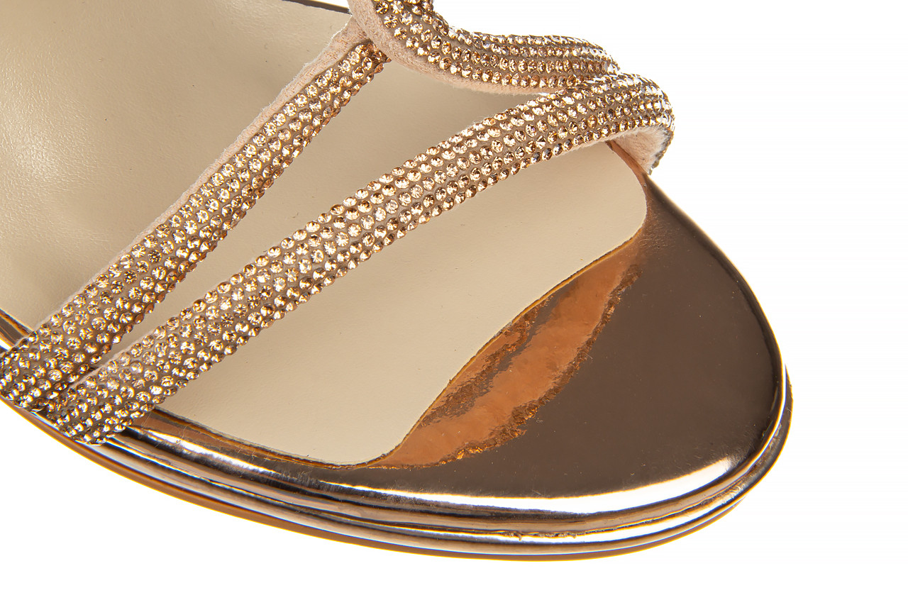 Sandały bayla-187 589-1747 rose 187060, różowe złoto, skóra ekologiczna - na obcasie - sandały - buty damskie - kobieta 15