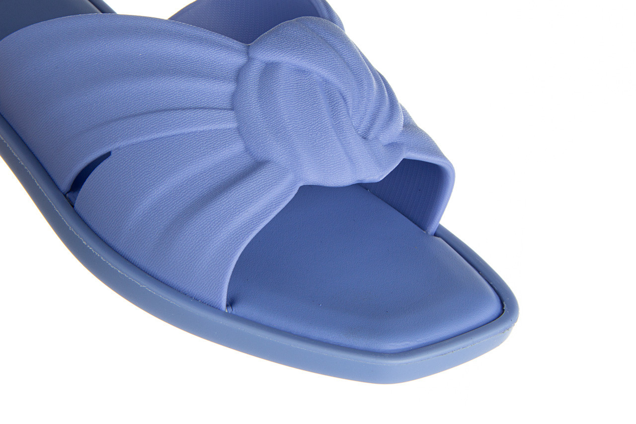 Klapki melissa plush ad blue 010392, niebieski, guma - gumowe/plastikowe - klapki - buty damskie - kobieta 11