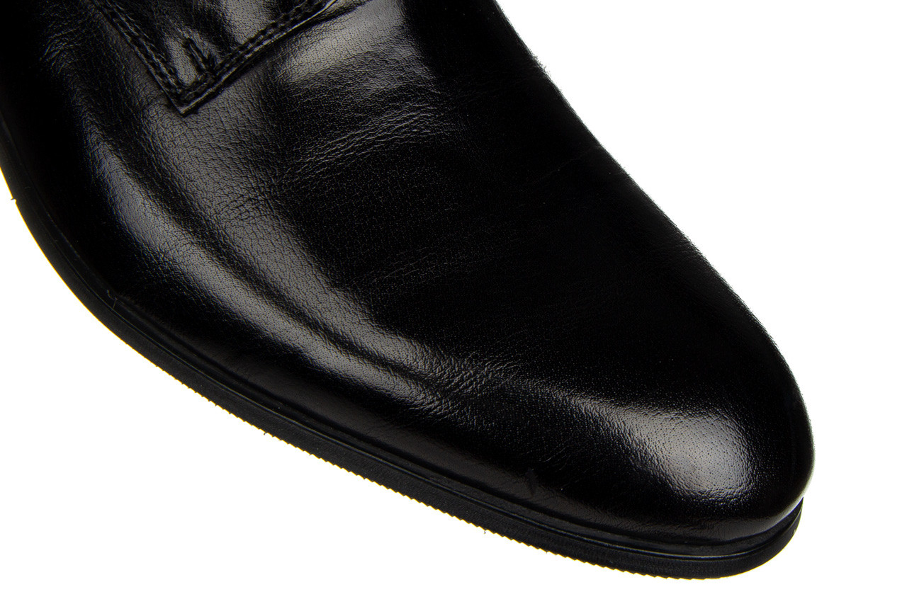 Półbuty brooman b-1169-179 black 104192, czarny, skóra naturalna - wizytowe - półbuty - buty męskie - mężczyzna 11