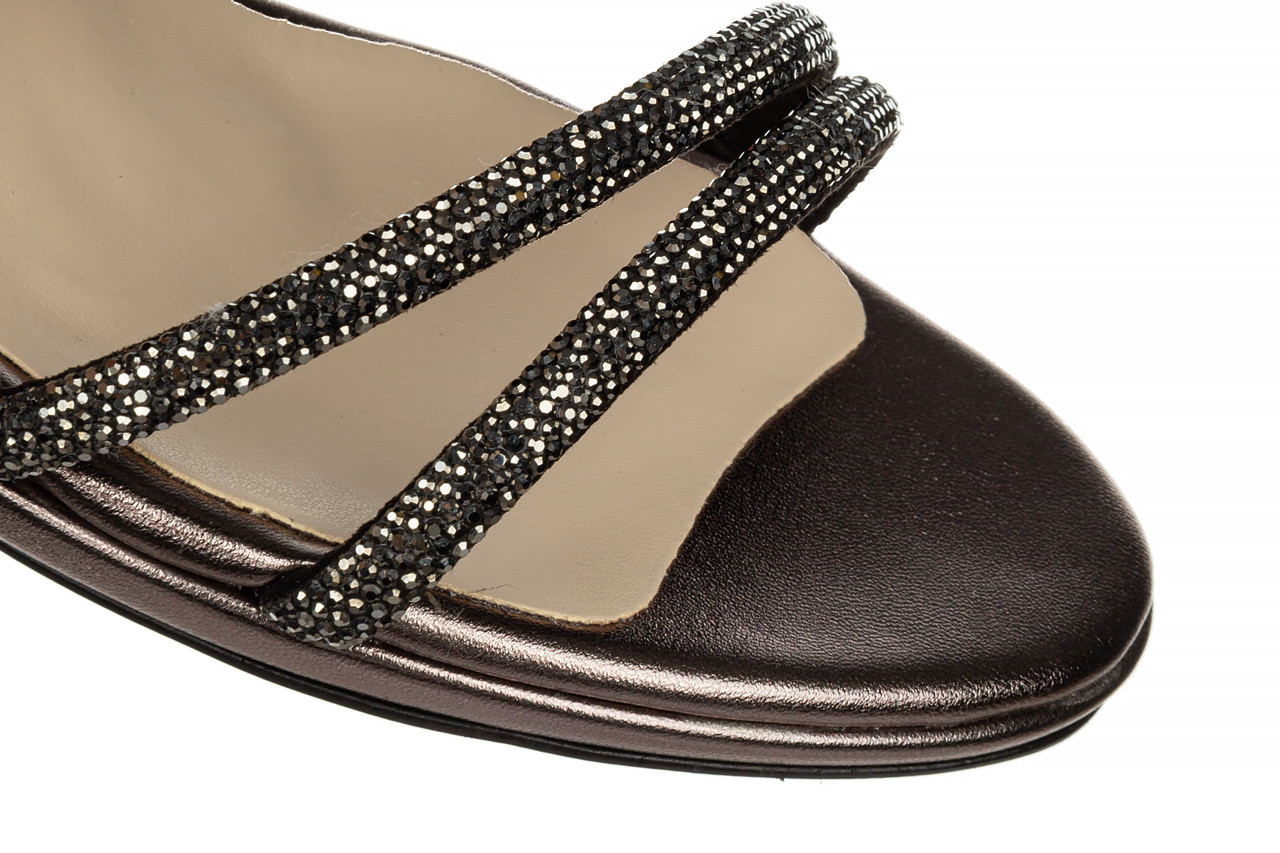 Sandały bayla-187 587-1729 platinum 187099, czarny, skóra ekologiczna - na platformie - sandały - buty damskie - kobieta 13