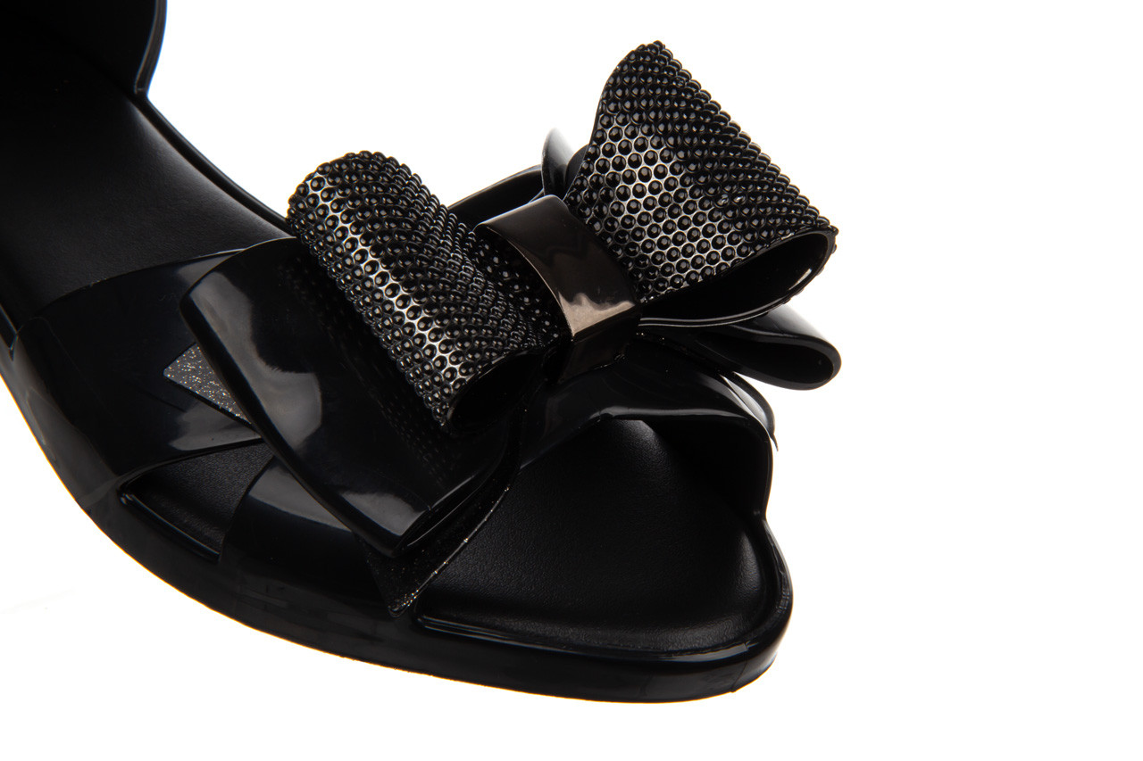 Baleriny melissa seduction v ad black 010350, czarny, guma - wygodne buty - trendy - kobieta 12
