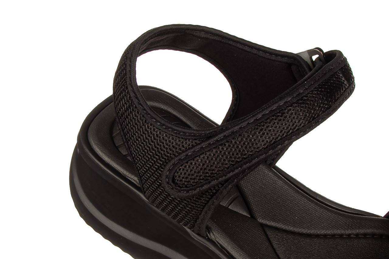 Sandały azaleia vera therapy pap ad black 23 198035, czarny, materiał - sandały - buty damskie - kobieta 14