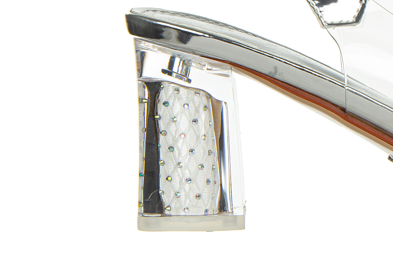 Sandały lola lola by sca'viola g-60 silver 047205, srebrny, silikon - kobieta 13