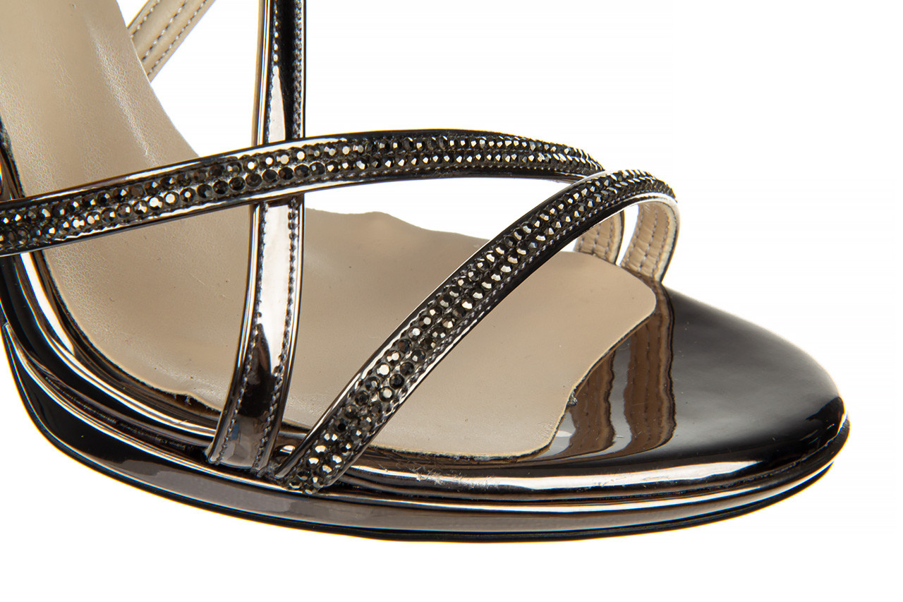Sandały bayla-187 589-9083 platinum 187066, czarny, skóra ekologiczna - na platformie - sandały - buty damskie - kobieta 17