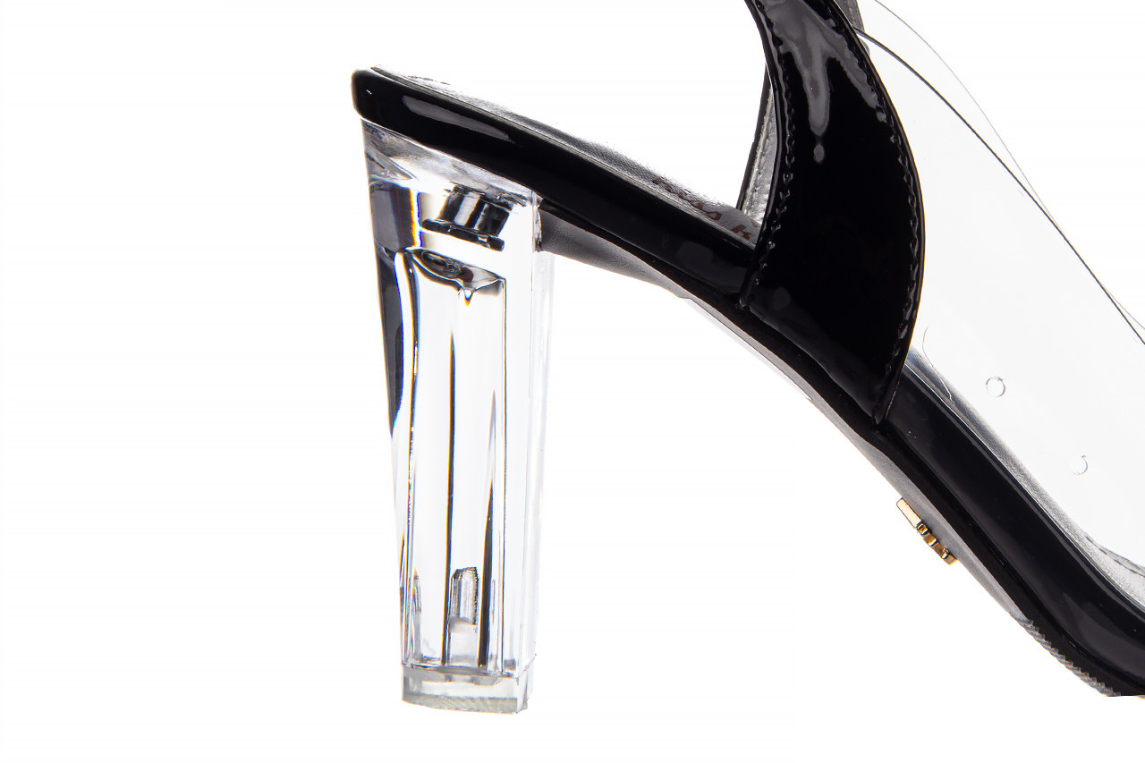 Sandały sca'viola g-17 black 21 047184, czarny, silikon  - sandały - buty damskie - kobieta 15