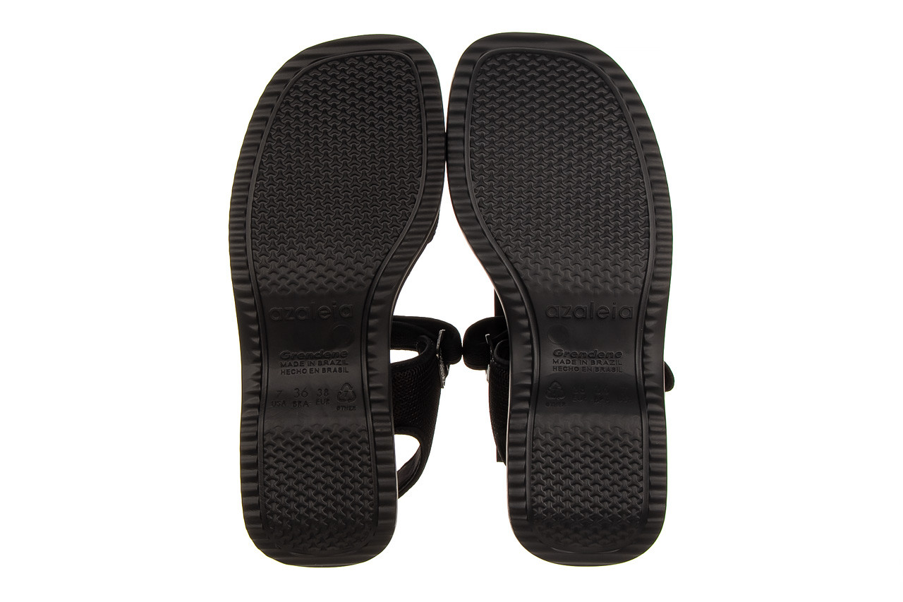 Sandały azaleia vera therapy pap ad black 198001, czarny, materiał  - na platformie - sandały - buty damskie - kobieta 15