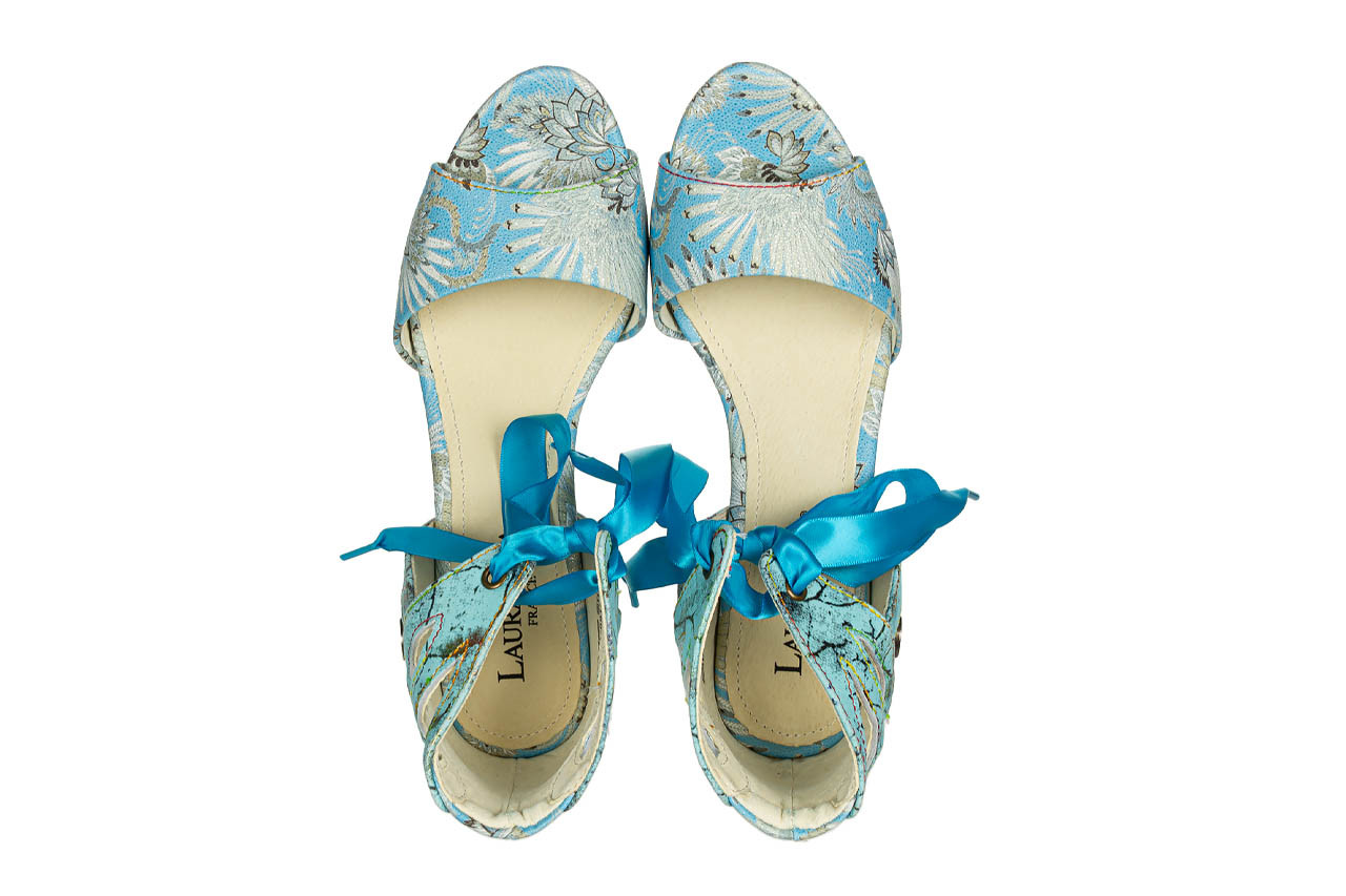 Sandały laura vita albane 60 bleu 202024, niebieski. skóra naturalna  - sandały - buty damskie - kobieta 15