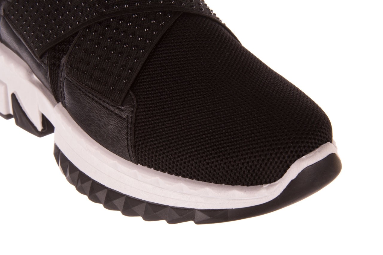 Sneakersy sca'viola l-06 black, czarny, materiał - obuwie sportowe - dla niej  - sale 14