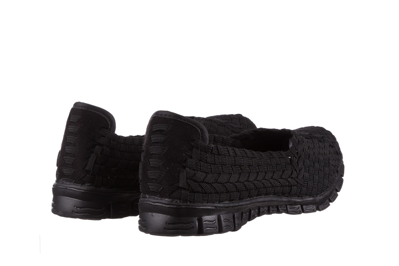 Półbuty rock carioca black 22 032882, czarny, materiał - obuwie sportowe - buty damskie - kobieta 12