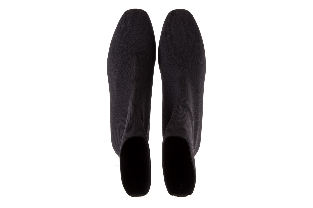 Botki sca'viola b-88 black, czarny, materiał - botki - buty damskie - kobieta 13