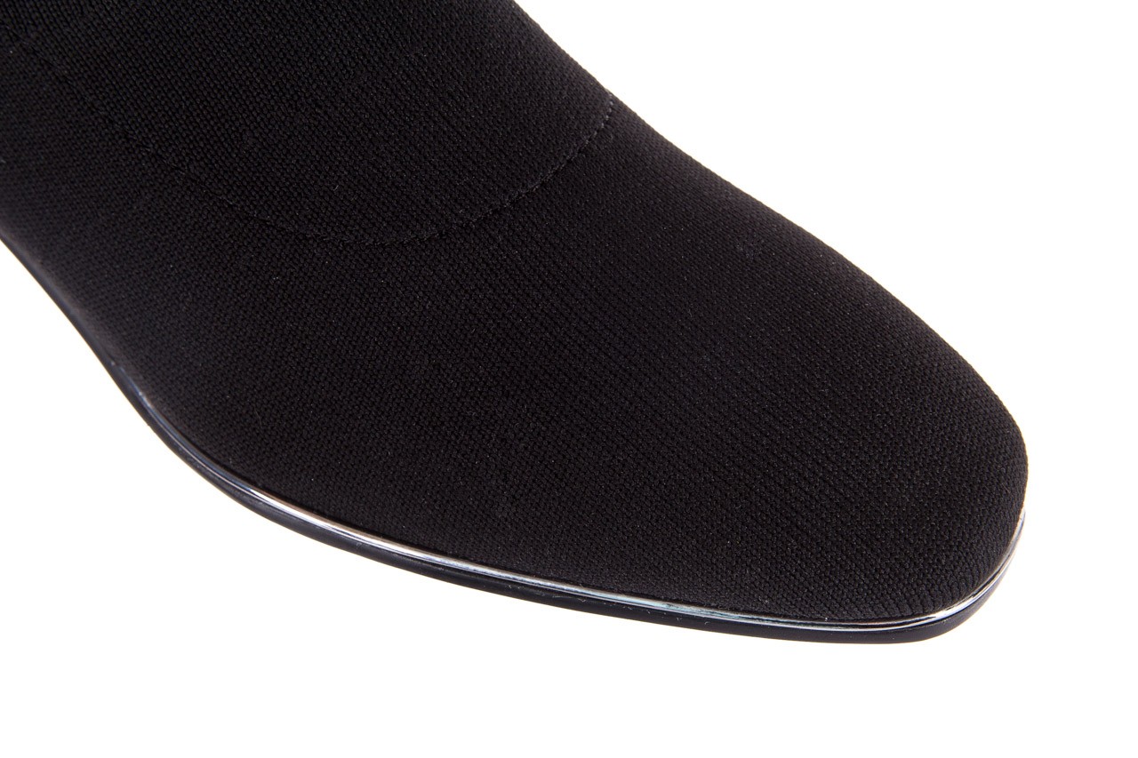 Kozaki sca'viola b-89 black, czarny, materiał - na obcasie - kozaki - buty damskie - kobieta 13