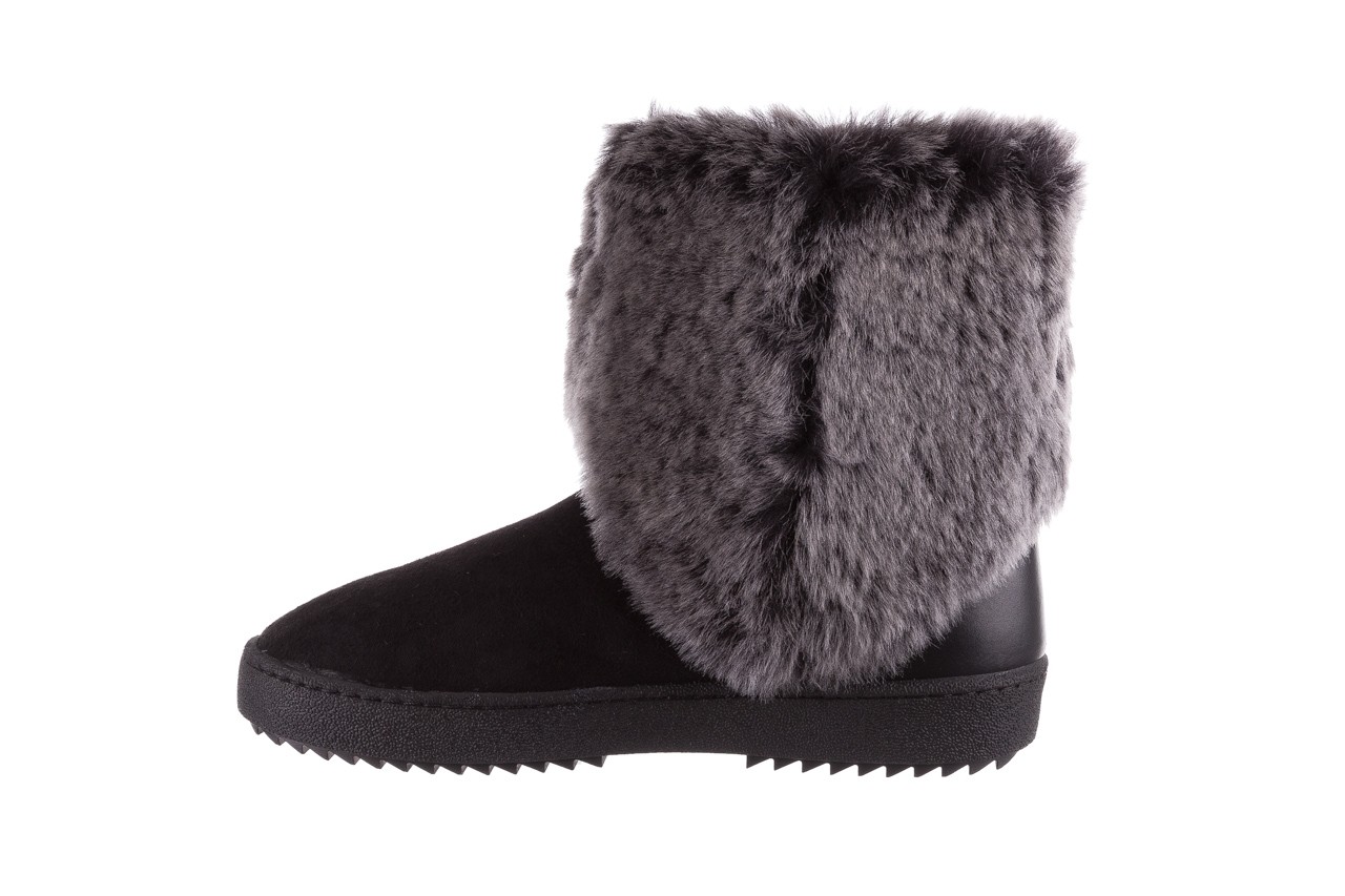 Śniegowce bayla-112 0575-9020s czarne, skóra naturalna - buty zimowe - trendy - kobieta 10