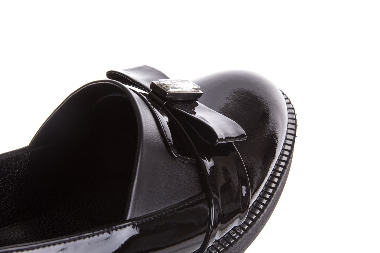 Półbuty bayla-179 500 czarne półbuty, skóra naturalna lakierowana - skórzane - półbuty - buty damskie - kobieta 13