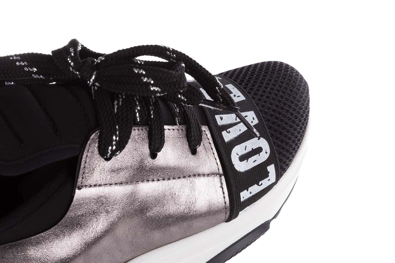 Sneakersy bayla-155 385-2800 czarne, materiał - trendy - kobieta 13