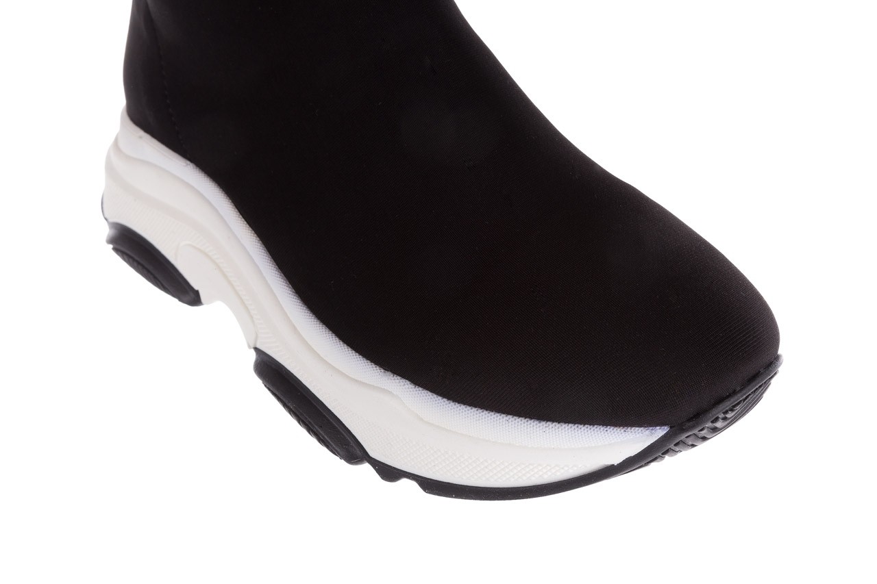 Sneakersy bayla-155 001-002 czarne sneakersy 19, czarny, materiał - sneakersy - buty damskie - kobieta 13