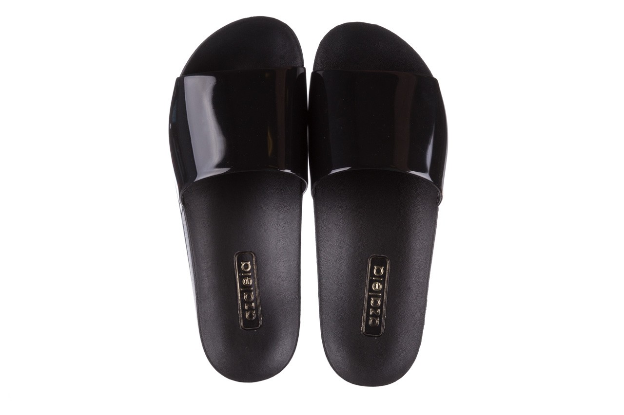 Klapki azaleia 290 195 black, czarny, guma - wygodne buty - trendy - kobieta 10