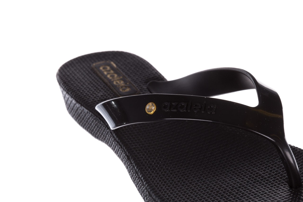 Klapki azaleia 246 119 black-black, czarny, guma  - wygodne buty - trendy - kobieta 11