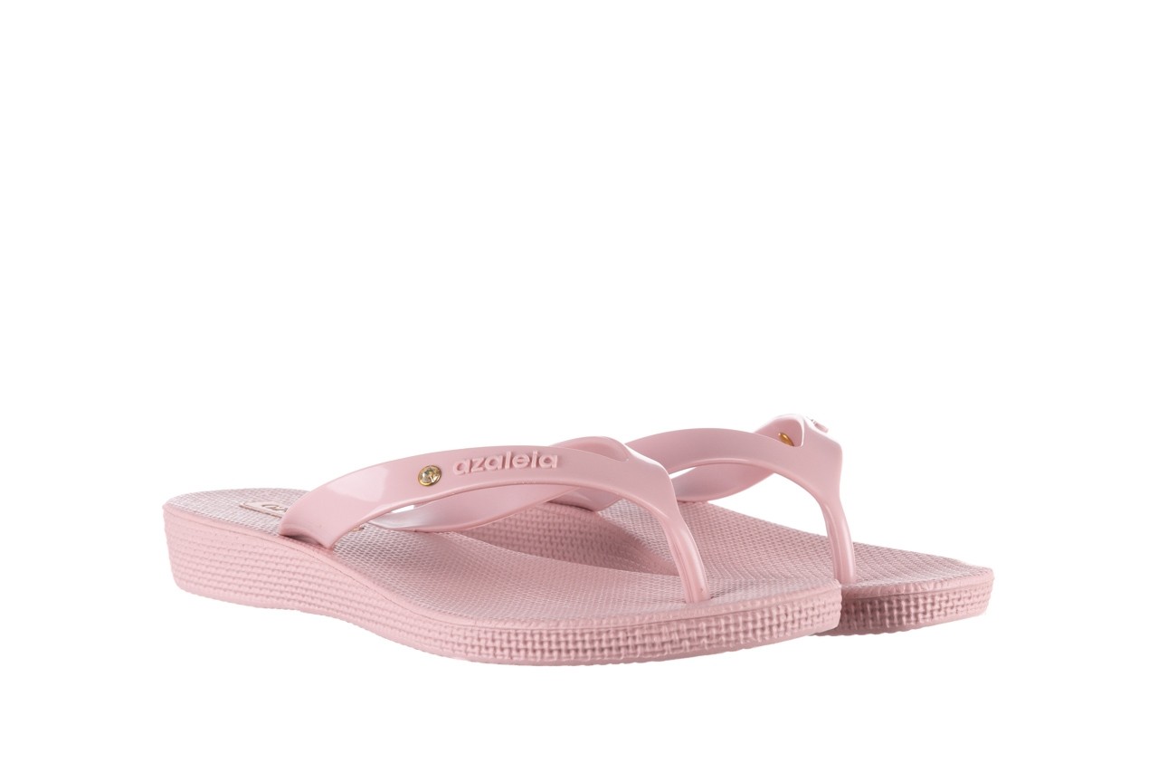 Klapki azaleia 246 119 pink-pink, róż, guma - wygodne buty - trendy - kobieta 7