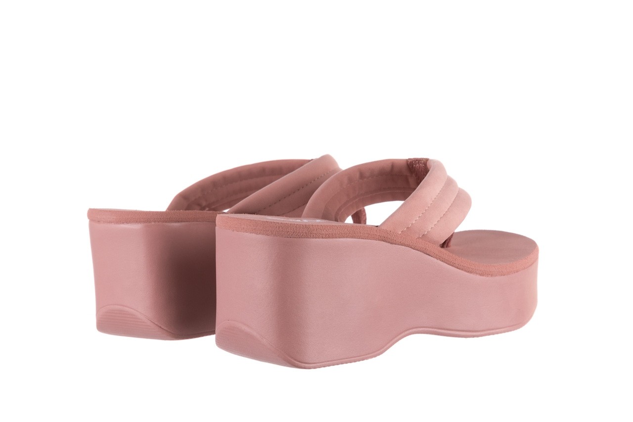 Klapki dijean 276 209 nobuck old pink, róż, materiał - gumowe/plastikowe - klapki - buty damskie - kobieta 10