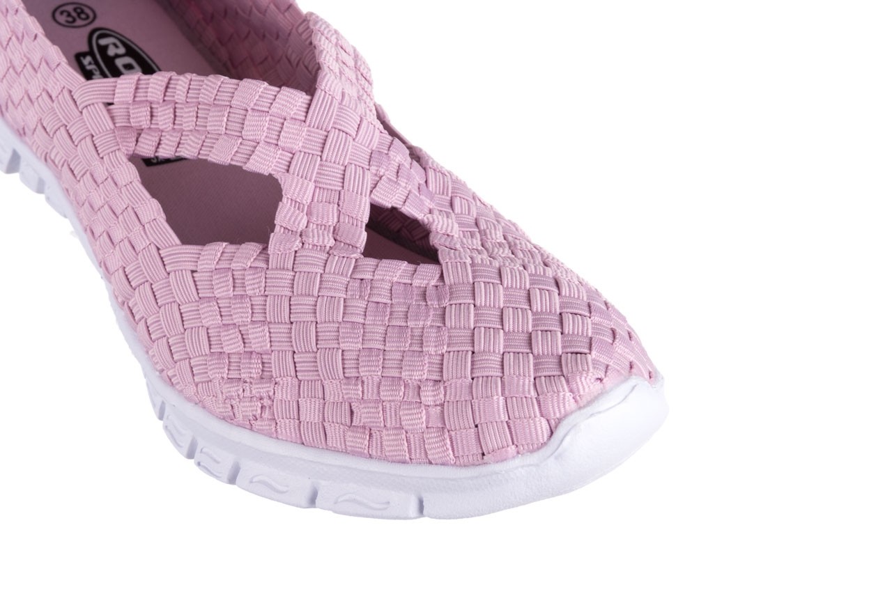 Półbuty rock carioca x dirty pink, róż, materiał - wygodne buty - trendy - kobieta 13