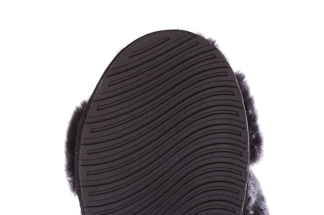 Kapcie emu mayberry frost black 21 119140, czarny, futro naturalne  - klapki - buty damskie - kobieta 17