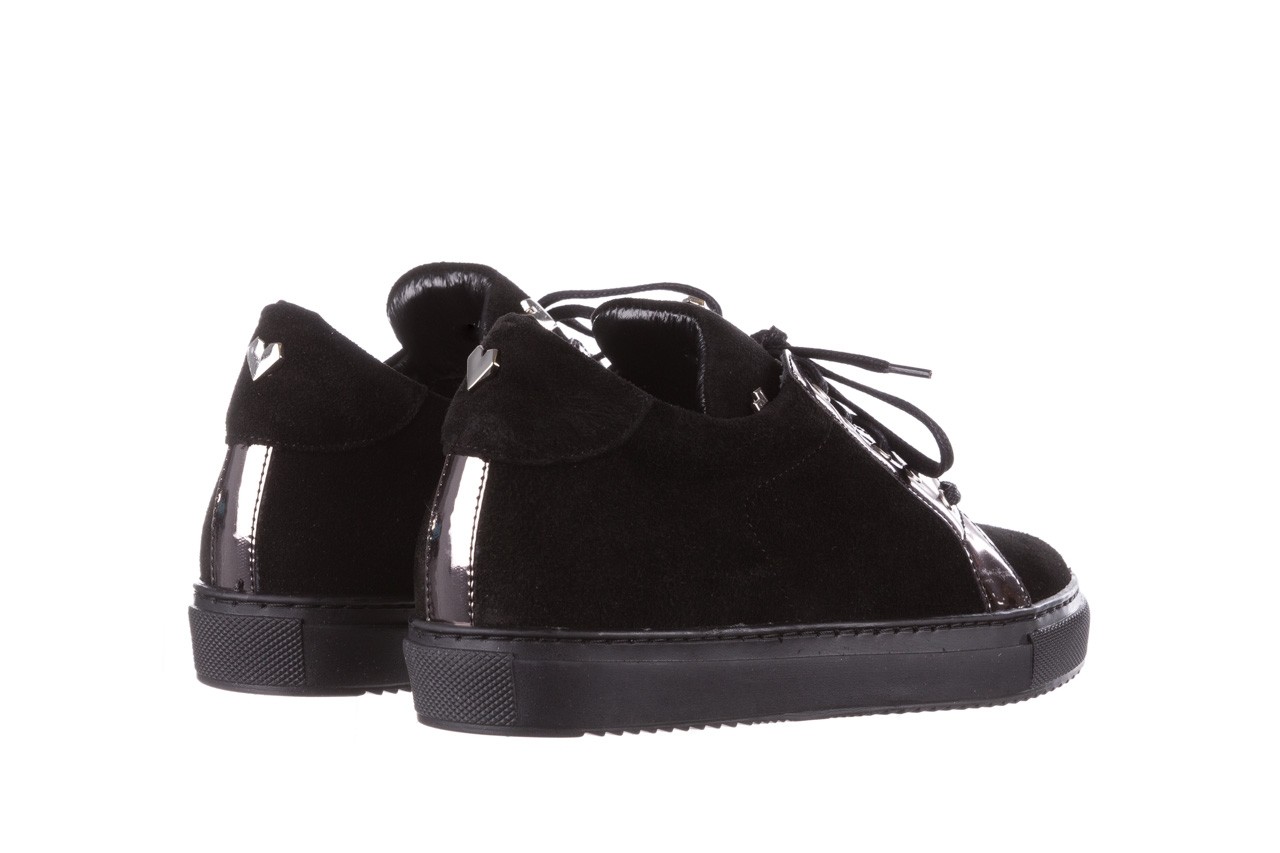 Trampki bayla-157 b027-003-p czarny, skóra naturalna - obuwie sportowe - buty damskie - kobieta 14