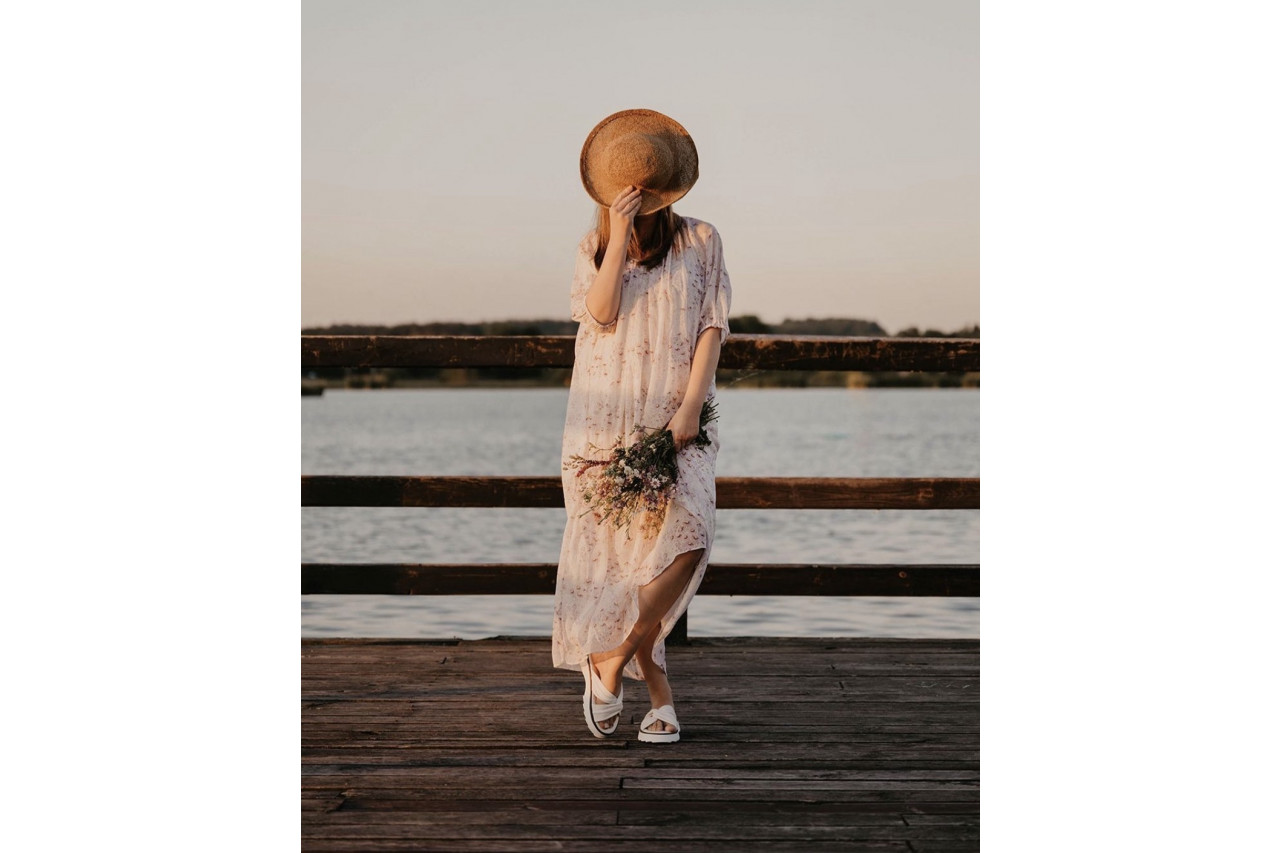 Klapki emu silky coconut 119161, biały, skóra naturalna - klapki - dla niej  - sale 8