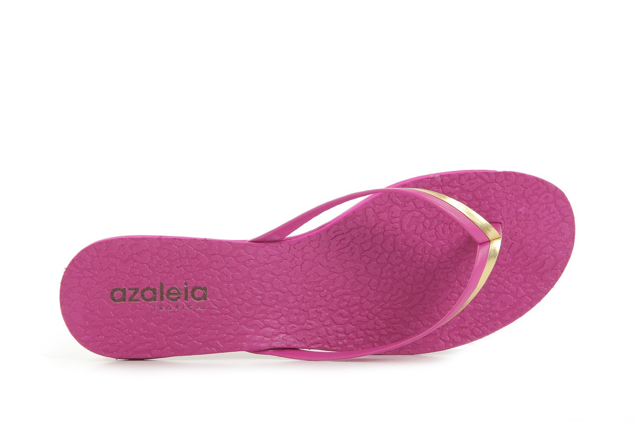 Klapki azaleia 222 350 napa fucsia, róż, guma - klapki - dla niej  - sale 9