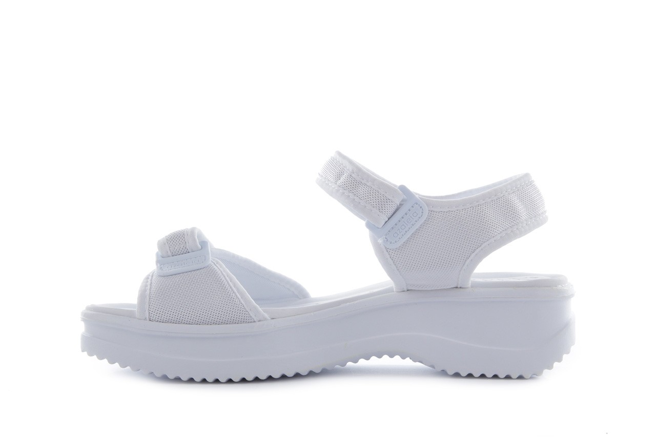 Sandały azaleia 320 321 white 18, biały, materiał - trendy - kobieta 8