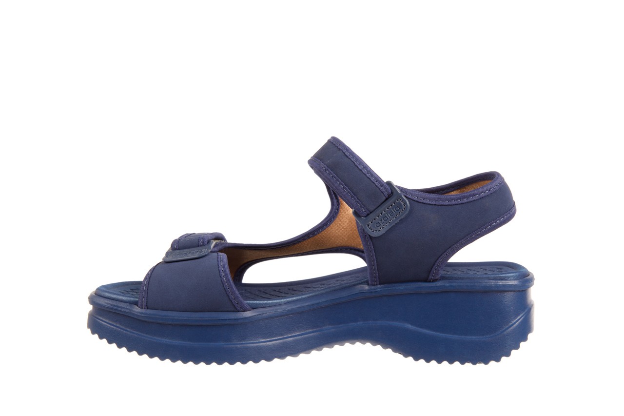 Azaleia 320 751 nobuck navy - płaskie - sandały - buty damskie - kobieta 8