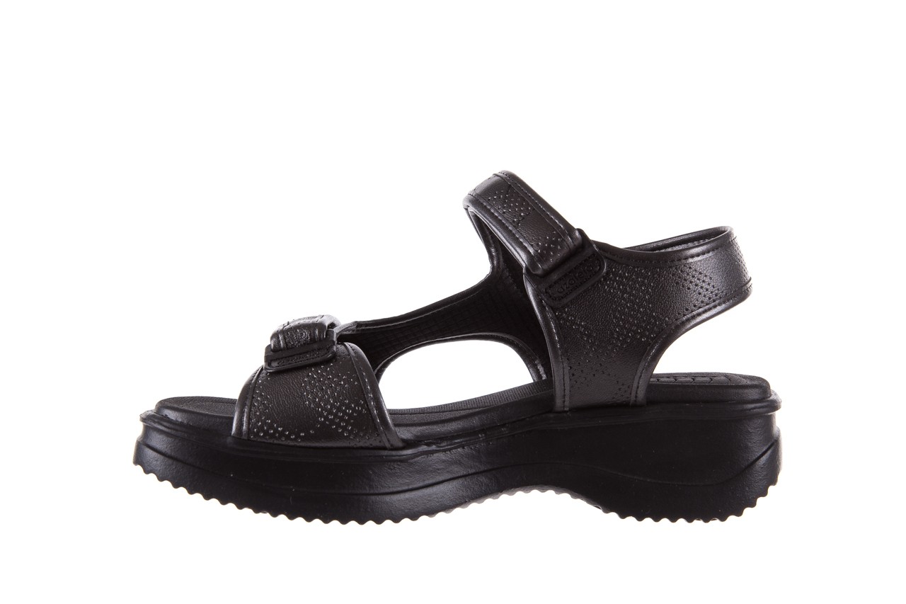 Azaleia 320 751 perf black - sandały - buty damskie - kobieta 9