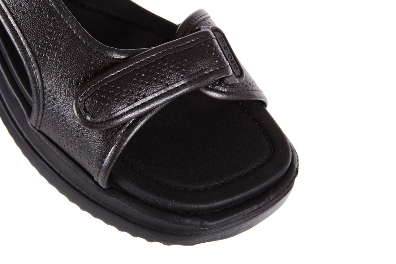 Azaleia 320 751 perf black - sandały - buty damskie - kobieta 12