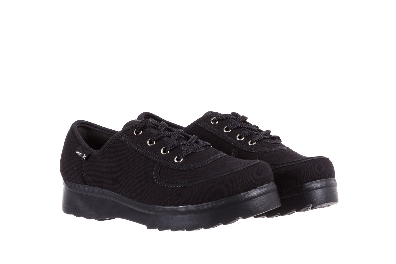 Półbuty azaleia 630 189 black, czarny, materiał  - obuwie sportowe - buty damskie - kobieta 8