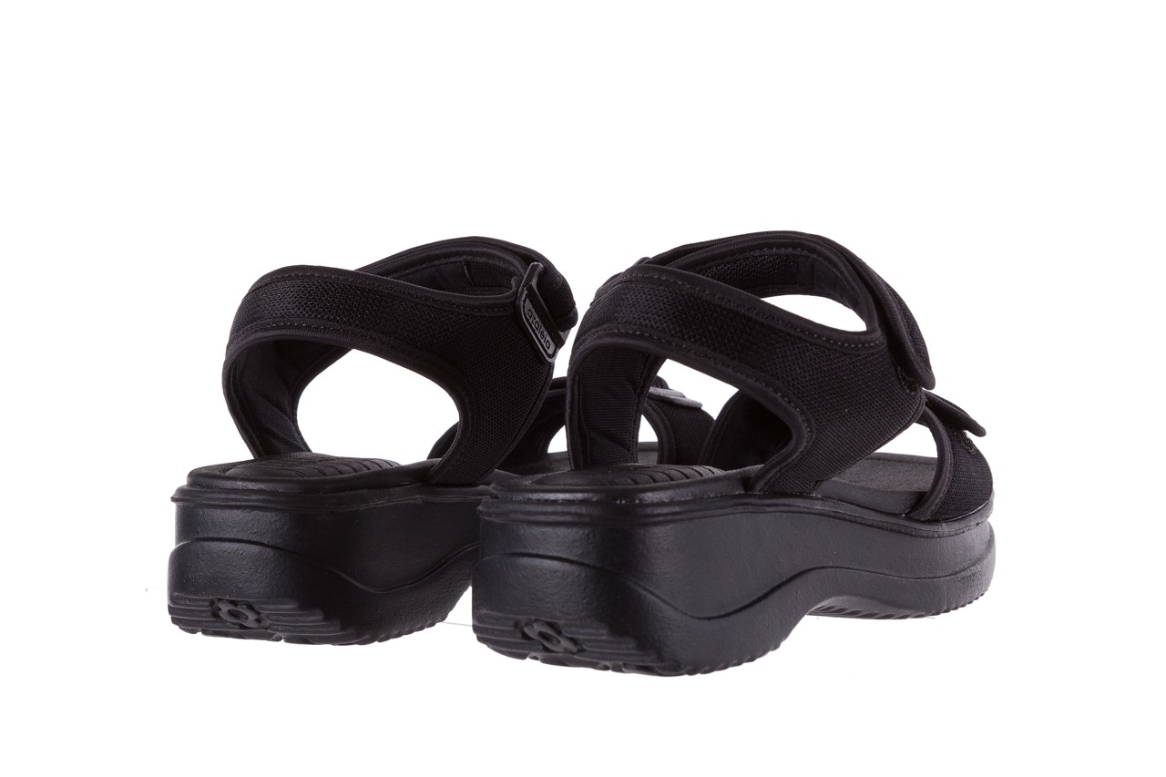 Sandały azaleia 320 321 black 18, czarny, materiał - wygodne buty - trendy - kobieta 10