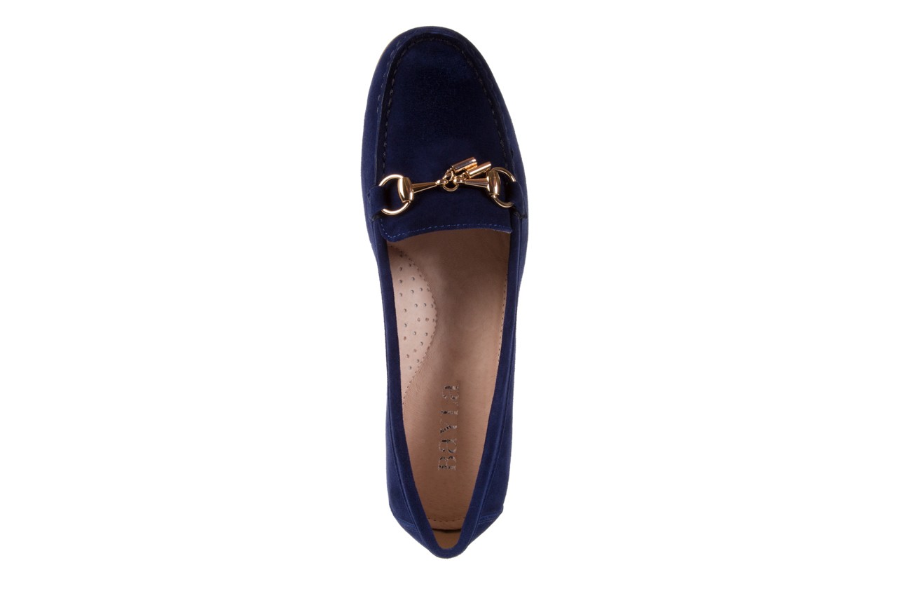 Bayla-018 1647-12 navy blue - na koturnie - półbuty - buty damskie - kobieta 10