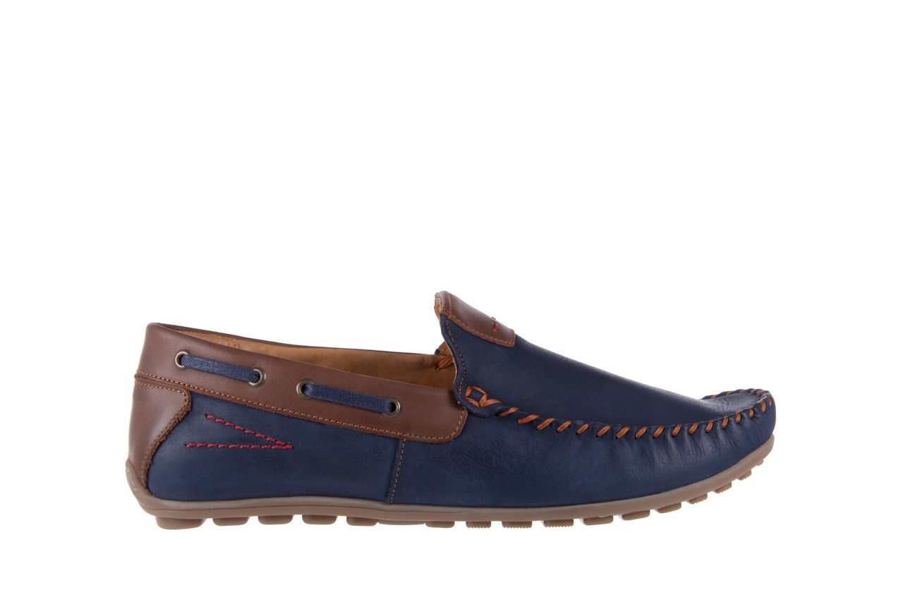 Bayla-051 165 samuel granat-orzech - mokasyny i espadryle - dla niego - sale 6