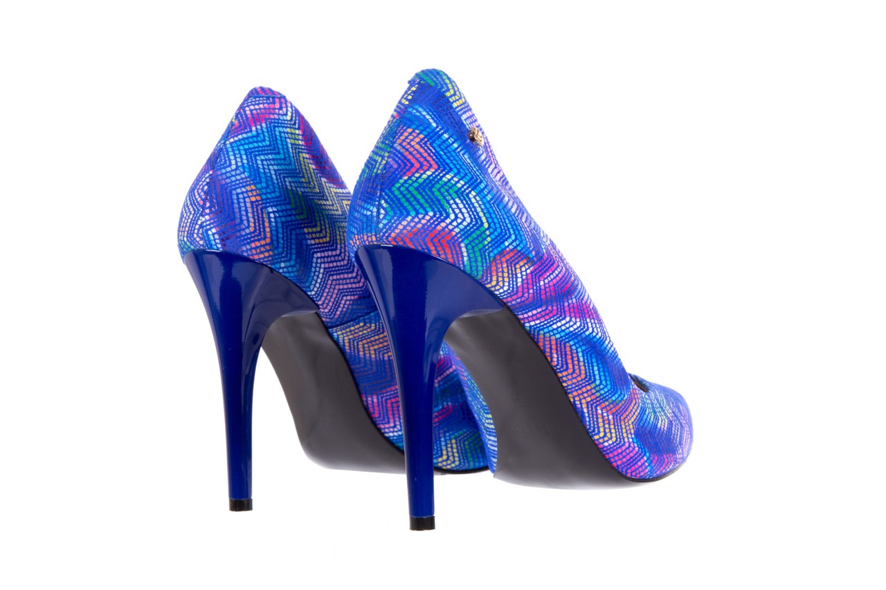 Bayla-056 1797-897 niebieski-multi - szpilki - buty damskie - kobieta 10