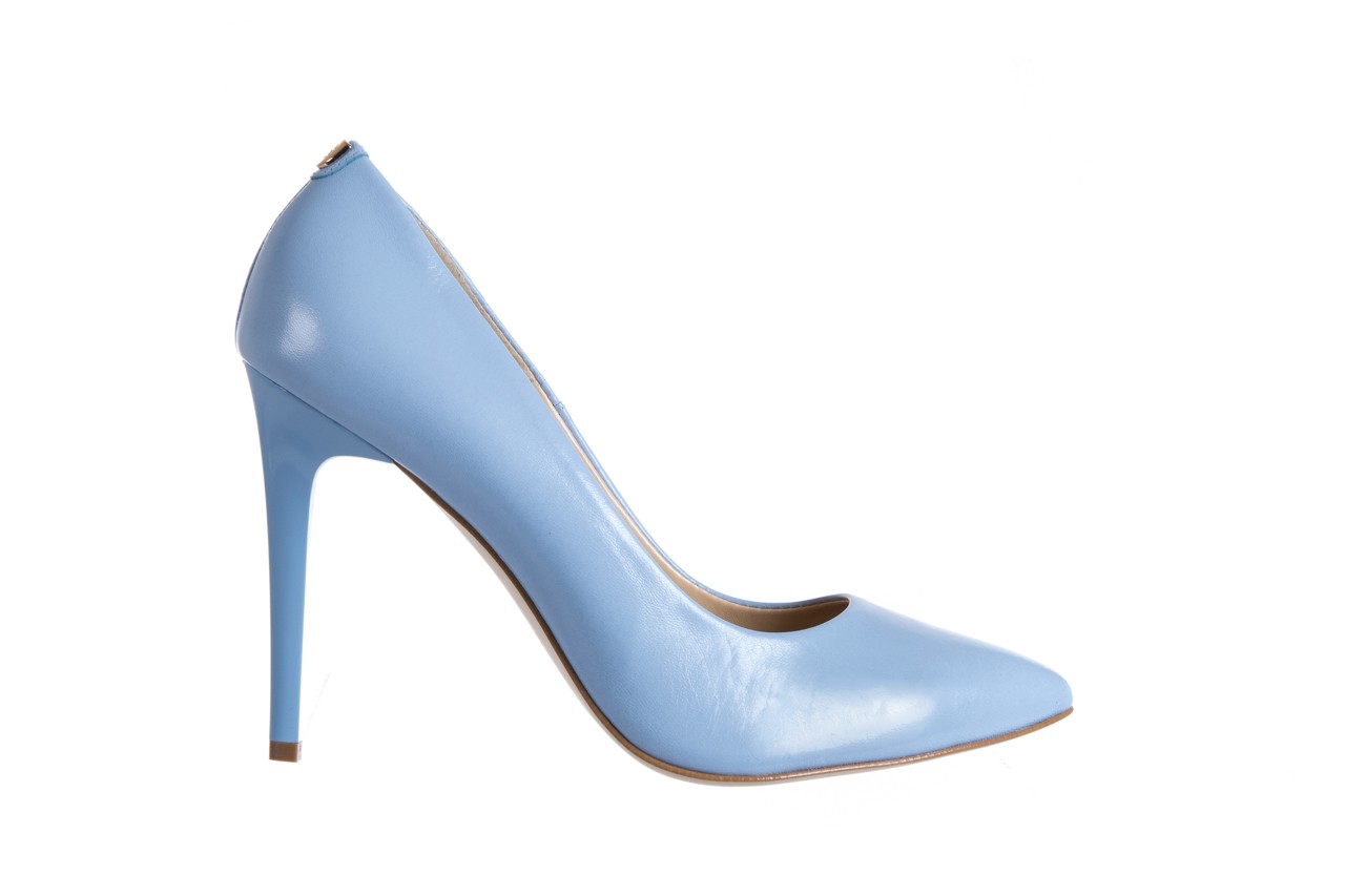Szpilki bayla-056 1810-803 niebieski, skóra naturalna - ślubne - czółenka - buty damskie - kobieta 7