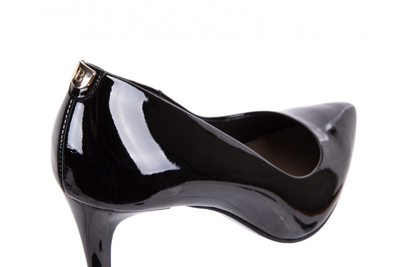 Czółenka bayla-056 1816-07 czarny, skóra naturalna lakierowana - do szpica - szpilki - buty damskie - kobieta 11