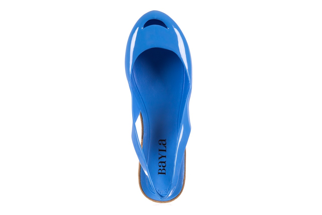 Sandały bayla-064 coco light blue, niebieski, guma - sandały - dla niej  - sale 11